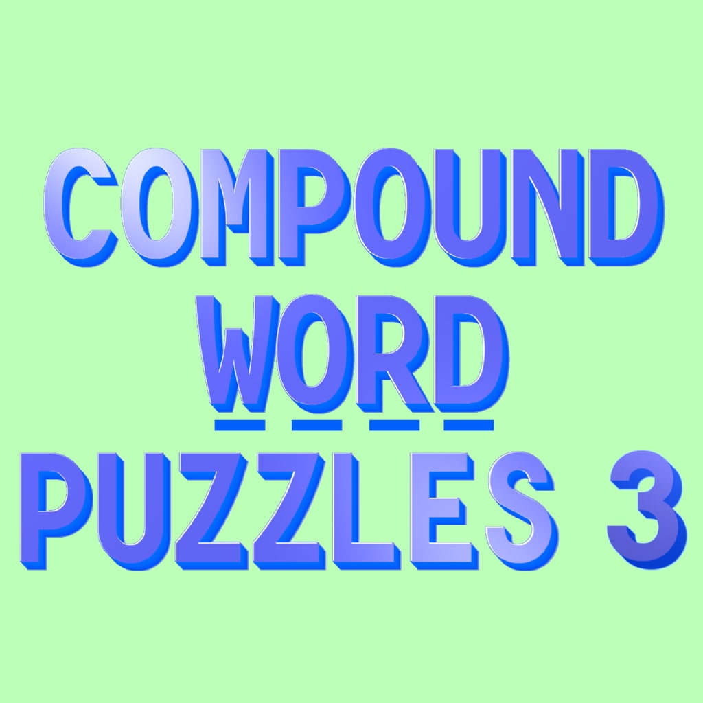 Compound Word Puzzles 3