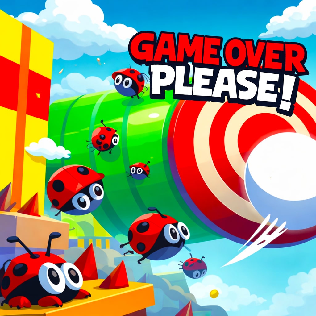 Game Over Please: Juego arcade de rompecabezas