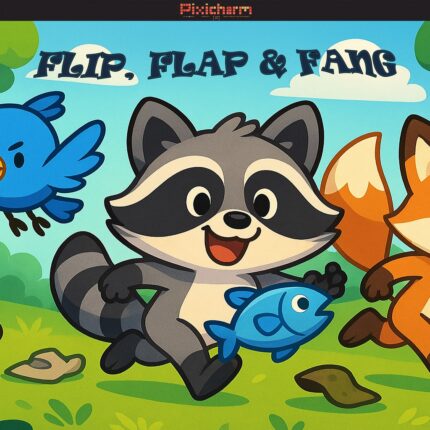 Pixicharm - Flip, Flap & Fang