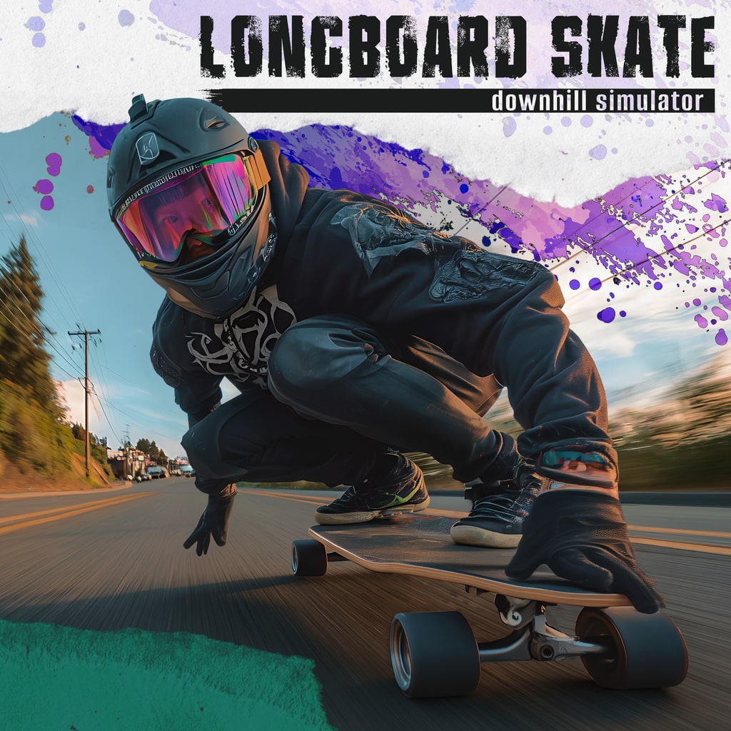 Longboard Skate Downhill Simulator