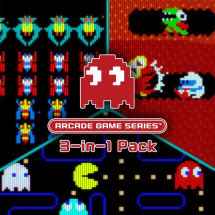 ARCADE GAME SERIES 3-in-1 Pack — PAC-MAN, GALAGA y DIG DUG