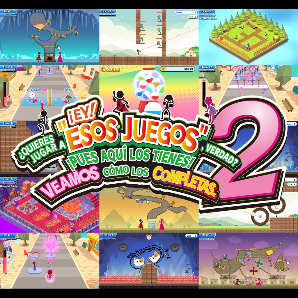 YEAH! YOU WANT "THOSE GAMES," RIGHT? SO HERE YOU GO! NOW, LET'S SEE YOU CLEAR THEM! 2