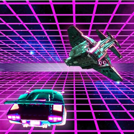 Brain In Retro Space